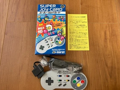 Super Joy Card Hudson Super Famicom Controller SFC SNES Nintendo - Image 1 of 4