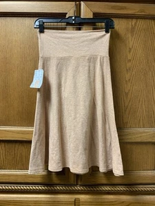 NWT! LuLaRoe Women’s Azure Skirt Light Yellow Heather Size XS - Picture 1 of 5