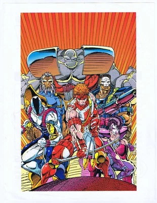 Youngblood Vintage Retailer Sell Sheet 1991 Malibu Comics - Image 1 of 2