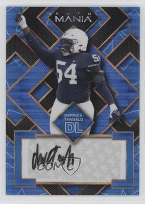 2022 Wild Card Auto Mania Square Blue Pulsar /5 Derrick Tangelo #AM-SQ9 Auto - Image 1 of 2