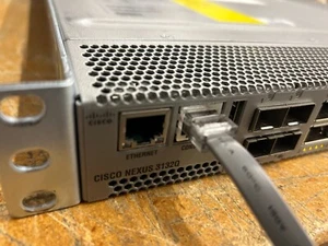 Cisco N3K-C3132Q-40GE 32P 40GbE QSFP 2x PSU Front to Rear Airflow  w/ License!!! - Picture 1 of 12