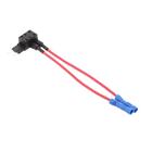 1pcs Car 3 Way Mini Blade Fuse Tap Holder Wire Cable