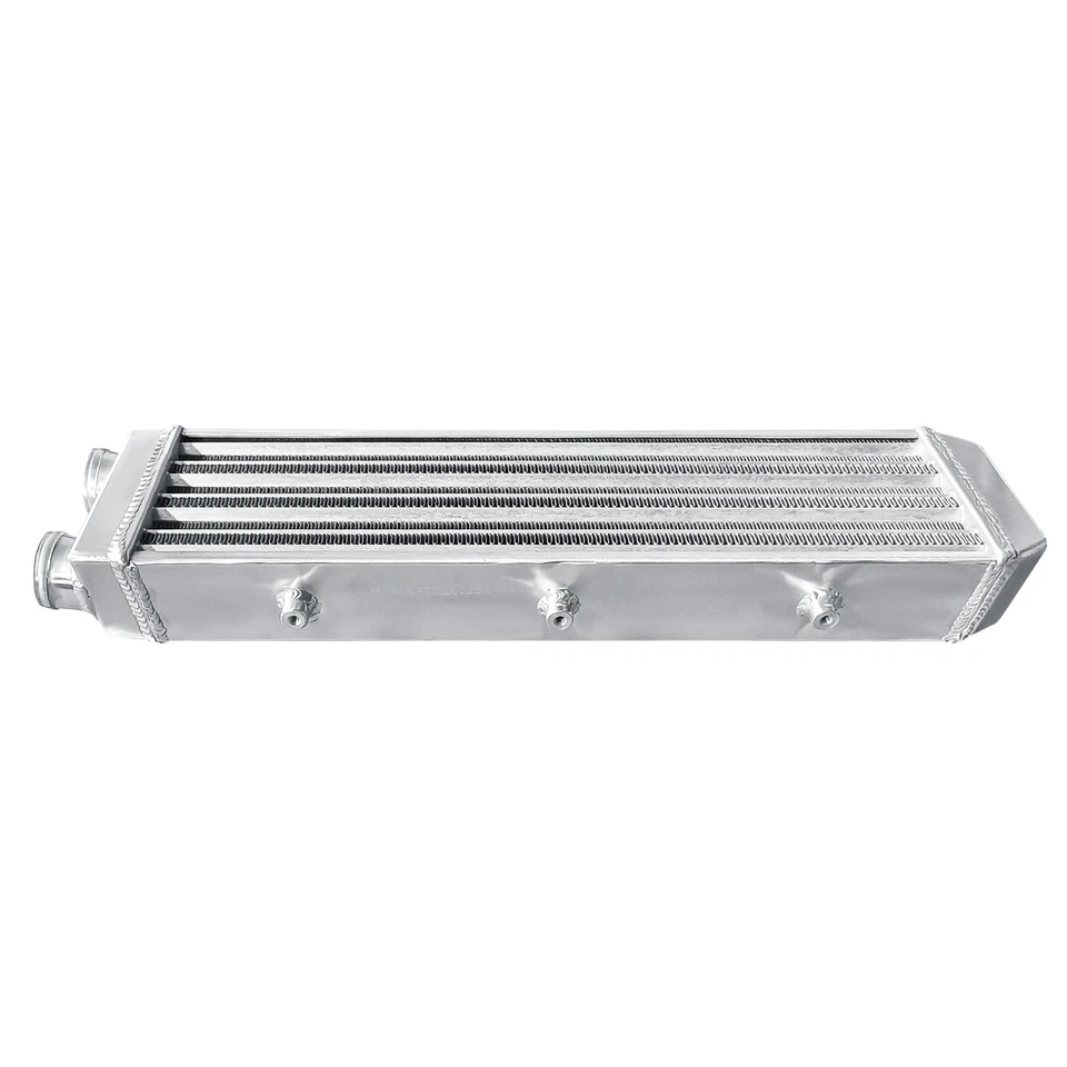 Same Side Intercooler Universal Aluminum Intercooler Overall:26"x7"x3.3" I/O 2" - Image 1 of 4