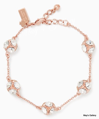 Kate Spade Handbag bangle Bracelet Rose G tone Bangles Bracelets NWT KSNY