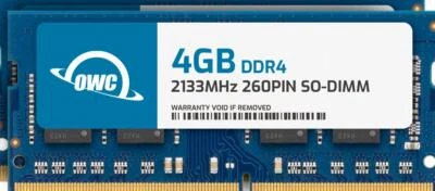 OWC 8GB (2x4GB) DDR4 2133MHz 1Rx8 Non-ECC SODIMM 260pin Memory RAM - Image 1 of 4