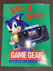 Vtg 1992 Fold Out Sega Genesis Game Gear Get A Grip Sonic Poster - Picture 1 of 3