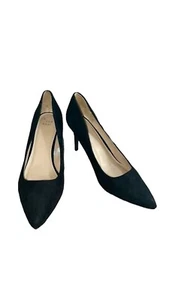 Gemma spitz zulaufende Damenpumps schwarz Größe 9 1/2 "NEU" – EIN NEUER TAG - Bild 1 von 5