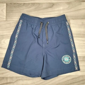 Quiksilver Boardshorts Boys Size 5 Magic Tape Volley Boy 12 Blue Swim NWT - Picture 1 of 11