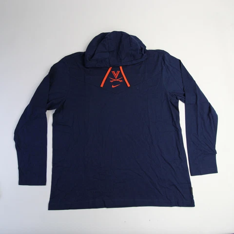 Virginia Cavaliers Nike OnField Long Sleeve Shirt Men's Navy New Cover