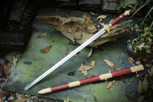 Auténticas Espadas LongQuan Espadas Tai Chi Taijii Jian Espadas Rectas Chinas - Imagen 1 de 6