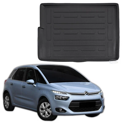 SCOUTT Tapis De Coffre Sur Mesure Pour Citroen C4 Picasso / Space Tourer 2013-2019