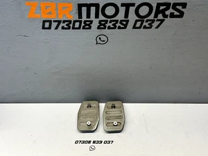 ABARTH 500 595 2018 ALUMINIUM BRAKE AND CLUCTH PEDAL COVERS SET - Picture 1 of 4