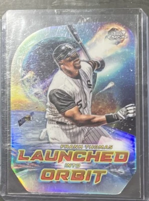 2023 Topps Cosmic Chrome Frank Thomas Launched Into Orbit #LIO-16 Chi White Sox - Image 1 of 2