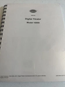 Hach Digital Titrator 16900 manuell neu versiegelt. - Bild 1 von 1