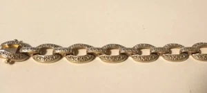 Ross Simmons 925 Sterling Silver Open Link Chain Bracelet 7.5" Inch (C) - Picture 1 of 5