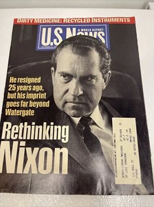 1999 SEPTEMBER 20 U.S. NEWS & WORLD REPORT MAGAZINE - RICHARD NIXON - B 5419 - Picture 1 of 3