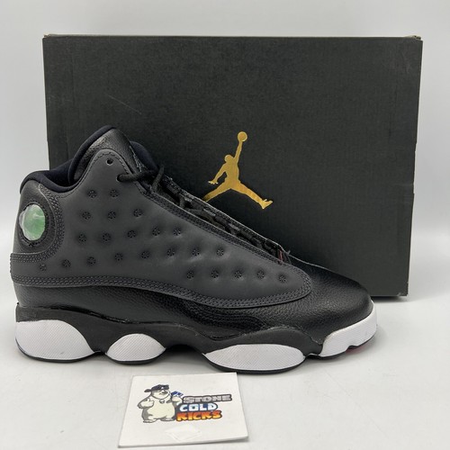 Nike Air Jordan 13 retrò nere iper rosa 439358 009 taglia 5 5 anni solo scarpa destra