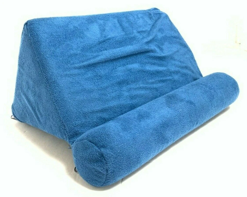 Tablet Sofa Lap Cushion Blue Tablet, Keyboard and eReader or Laptop Holder Stand - Image 1 of 4