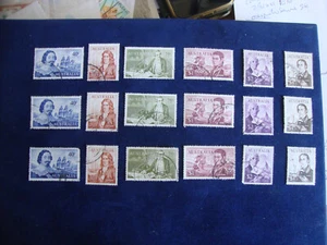 Australia stamps 3 sets of 6 NAVIGATORS. - Picture 1 of 3