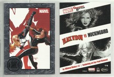 2013 Marvel: Greatest Battles (Rittenhouse) FOIL "Base Card" #79 BLACK WIDOW VS.
