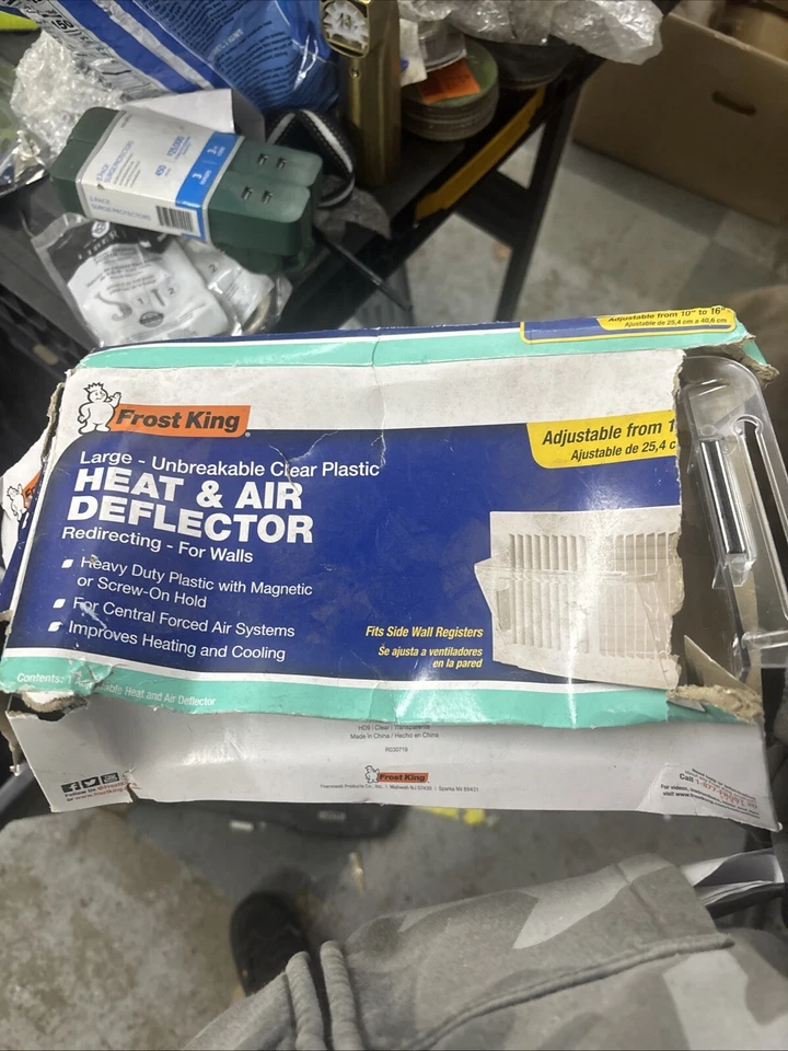 Frost King 10 In. to 16 In. Heat and Air Deflector HD9 Frost King HD9 - Image 1 of 1