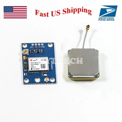 GY-NEO6MV2 GPS Module Aircraft Flight Controller For Arduino MWC IMU APM - Image 1 of 3