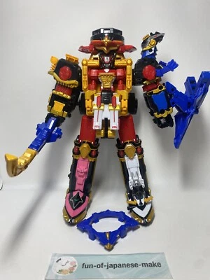 Juego completo Power Rangers Ninja Steel Ninninger DX Shurikenjin Megazord Bandai JPN Foto 1 de 4