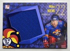 2016-17 KHL Jokerit Helsinki Jersey Card #JOK-JER-020 Mika Niemi 42/70