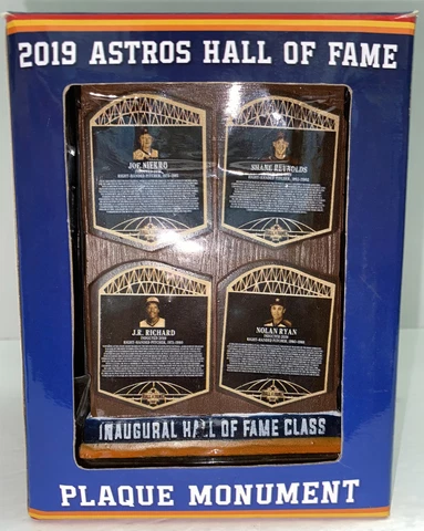 Houston Astros 2019 Astros Hall of Fame Plaque Monument Replica SGA Cover