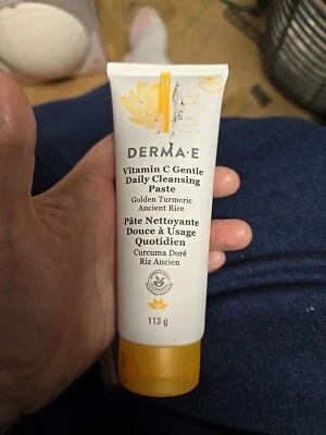 Derma-E витамин C нежная ежедневная очищающая паста 113 граммов новая запечатанная - Изображение 1 из 3