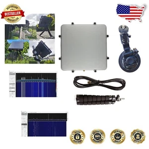 Active L-Band Patch Antenna Set, Weather Proof with Mounting Options - 2m Cable - Zdjęcie 1 z 7