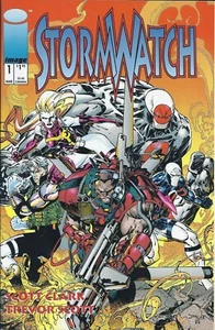 Stormwatch Image Comics #1 March 1993 First Appearance Jim Lee Mint Bag Board - Picture 1 of 2