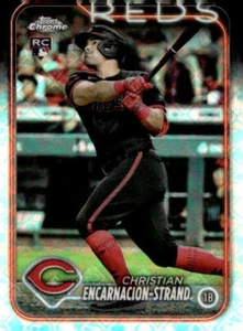 CHRISTIAN ENCARNACION-STRAND RC 2024 Topps Chrome LogoFractor #65 ROOK ID:116218 - Picture 1 of 2
