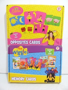 The Wiggles Memory Cards & Opposites Cards Lot of 2 Tree Toys 2018 - Complete - Picture 1 of 18
