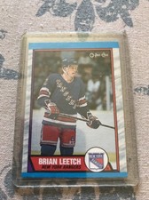 1989-90 O-Pee-Chee Brian Leetch #136 RC