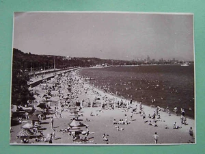Ukraine Republik, Zhdanov Mariupol 50er Jahre Stadtstrand. Echtfoto. - Bild 1 von 2