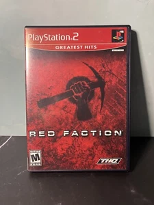 Red Faction GH PS2 PlayStation 2 - Complete CIB - Picture 1 of 5