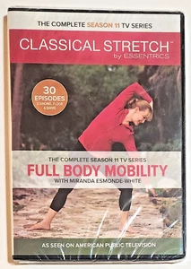 Classical Stretch by Essentrics The Complete Season 11 Mobility 4-Disc DVD - New - Picture 1 of 7