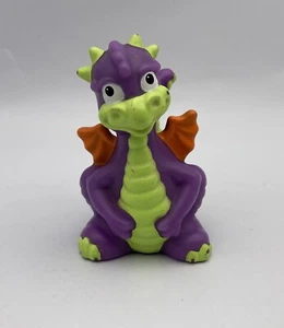 Fisher Price Little People 2009 Castle Kingdom PURPLE GREEN DRAGON Replacement - Picture 1 of 4