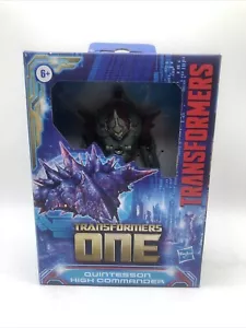 Nuevo Transformers One Quintesson High Commander Hasbro Deluxe Figura de Acción Juguetes - Imagen 1 de 4