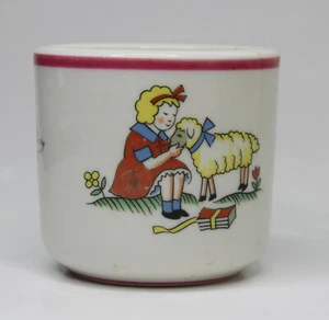 Antica fioriera contenitore vivaio OP Co Siracusa Cina W-6 maiale oca agnello 1942 - Foto 1 di 9