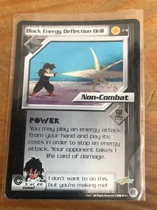 Black Energy Deflection Drill #74 Foil DBZ - Picture 1 of 1