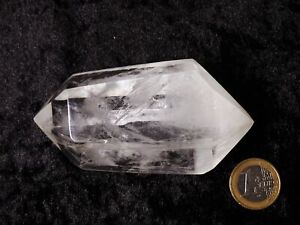 BKDE07 Bergkristall Prismen Doppelender Madagaskar 1A Qualität 213 g 100 x 50 mm
