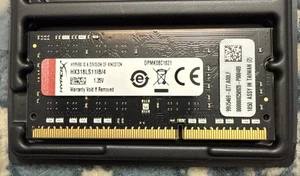 Kingston 4GB RAM SO-DIMM DDR3L 1866 HyperX HX318LS11IB/4 (Synology Kompatibel) - Bild 1 von 2