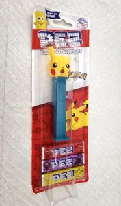 Pez  POKEMON Pez Dispenser PIKACHU LAUGHING   New on  Card - Picture 1 of 3