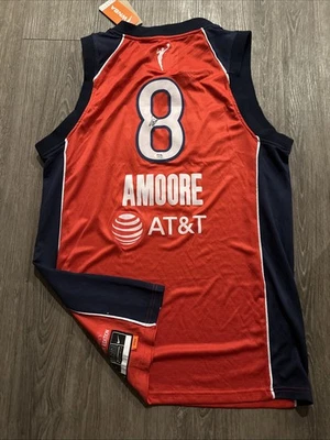 Georgia Amoore Washington Mystics Autograph Signed Jersey! Psa Coa  - Image 1 of 3