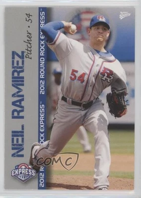 2012 MultiAd Sports Round Rock Express Neil Ramirez #19 - Image 1 of 2