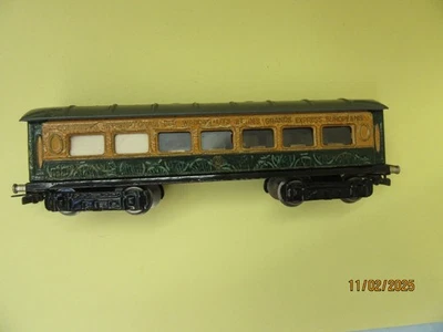 H0 - Marklin 349EB Prewar 1937 Orient Express Metal Pullmann Car - Very Rare - Image 1 of 4