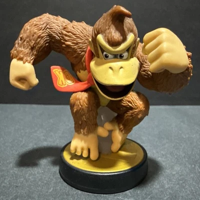 Nintendo Amiibo Donkey Kong Figure Super Smash Bros Series Game Accessory - Image 1 of 4