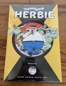 Herbie Archives Volume 2 DAMAGED ACG Dark Horse hardcover book The Fat Fury - Picture 1 of 3